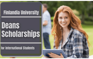 Deans Scholarships for International Students at Finlandia University